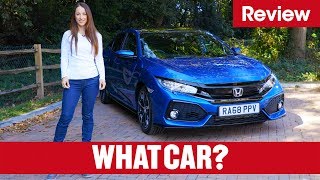 2020 Honda Civic review – better than a VW Golf  What Car [upl. by Arrio625]