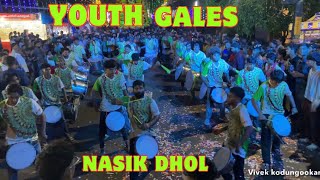 Kerala full bass nasik dhol  YG  youth gales thiruvullakavu [upl. by Nosak]