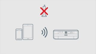 スマホでプリンターを使う～無線LAN環境が無い場合（シンプルAPで接続）（エプソン EP709AEP710A）NPD6139 [upl. by Nahtanhoj]