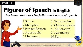 Top22 Figures of Speech in English Part1 [upl. by Aniroz754]