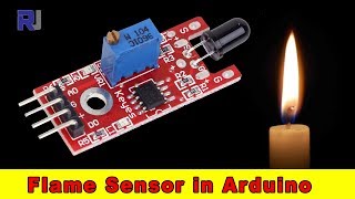 Flame Sensor for Arduino with code [upl. by Mages]