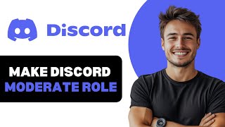 How To Make Moderator Role In Discord 2024 [upl. by Llertniuq]