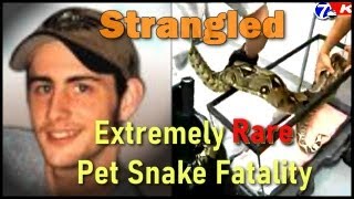 The Only Fatal Boa Constrictor Attack in US History [upl. by Ebbie]