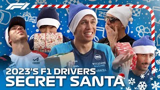 F1 Grid Does Secret Santa 2023 [upl. by Diannne]