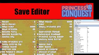 Princess amp Conquest  Save Editor [upl. by Orabelle558]