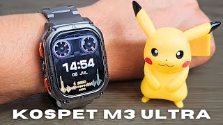 KOSPET M3 ULTRA recensione smartwatch Rugged con GPS e AMOLED [upl. by Elfstan]