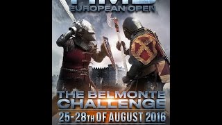 HMB European Open quotThe Belmonte Challengequot 2016 PROMO [upl. by Bohon]