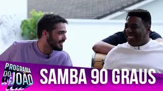 ENTREVISTA COMPLETA PAGODE 90 GRAUS [upl. by Aniteb]