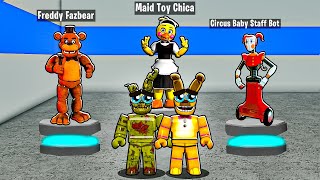 Playing as EVERYONE in Archived Nights FNAF 3 Update [upl. by Ladnyk]