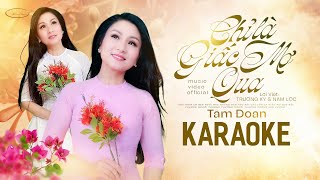 KARAOKE CHỈ LÀ GIẤC MƠ QUA  TÂM ĐOAN  TONE NỮ [upl. by Ailimat]