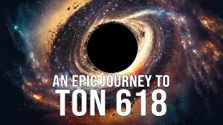 Take an Epic Journey to Ultra Massive Black Hole TON 618 [upl. by Tnecniv]