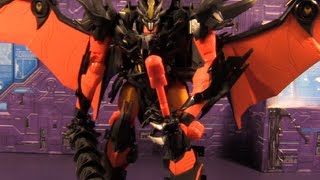 MEGATRON reviews Beastfire Predaking [upl. by Adnohr309]