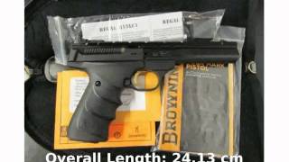 Browning Buck Mark Contour 55 URX 22 LR Pistol  Specs amp Full Specs [upl. by Linkoski613]