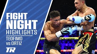 Teofimo Lopez vs Jamaine Ortiz  FIGHT HIGHLIGHTS [upl. by Aziaf]