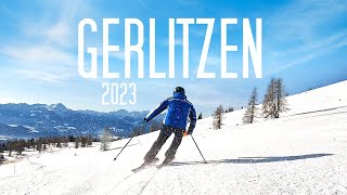 Gerlitzen Ski Jan 2023  Wörthersee Finsterbach Pollinger Hütte [upl. by Kcirtemed]