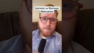 Intrinsic vs Extrinsic Motivation psychology intrinsicmotivation extrinsicmotivation motivation [upl. by Saberio398]