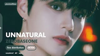 How would ZEROBASEONE ZB1 sing UNNATURAL WJSN   Line Distribution [upl. by Morganstein839]