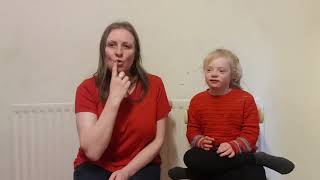 Makaton for Red ❤ [upl. by Jacobba]