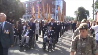 Mercian Regt March in Audregnies [upl. by Ainoz357]