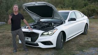 2018 Genesis G80 Sport Test Drive amp Review [upl. by Yrdua]