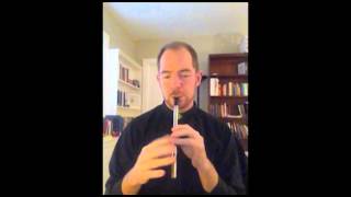 Irish tin whistle with the Jesuits [upl. by Egiaf647]