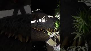 Indominus Rex Roars  Jurassic World  Universal Studios Hollywood [upl. by Atikim]