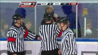 Russia  Slovakia 32 U20 IIHF WJC 2013 █ Россия Словакия Молодежный чм [upl. by Kuehn]