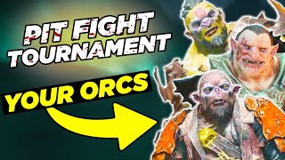 CREATING AN INSANE PIT FIGHT TOURNAMENT USING YOUR ORCS 🔥 LOTR Middle Earth Shadow of War Series [upl. by Anaitit581]