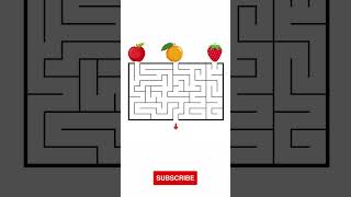 maze game to test your IQ with answer iqtest maze [upl. by Iphagenia]