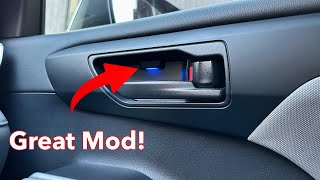 Toyota Highlander 2023  Interior Handle Lights Install  Plug N Play [upl. by Hannasus]