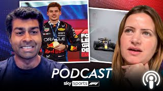 Is Max Verstappen the best wet weather driver of ALLTIME 🌧  Sky Sports F1 Podcast [upl. by Haggai]