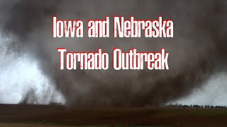 Nebraska and Iowa Tornado Outbreak April 26 2024 [upl. by Rovit]