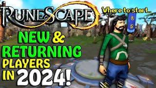 BEST Tips For NEW amp RETURNING Players  RuneScape 3 2024 [upl. by Painter]