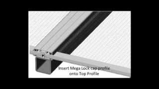 Polygal Polycarbonate Multiwall Sheets  Mega Lock Glazing System [upl. by Ynnavoj]