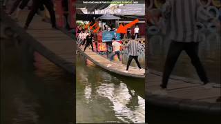 Swing bridge game  china swing bridge game shorts TheFact [upl. by Ellerehc221]