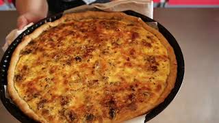 Quiche lardons champignons [upl. by Nacim]