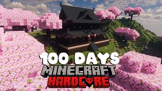 I Survived for 100 Days in Ultra Hardcore Minecraft [upl. by Shaughn760]