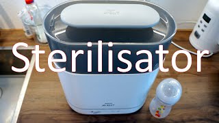 Philips Avent 4in1 Dampfsterilisator  Review und Anwendungshinweise  Vergleich zum 3in1 SCF28702 [upl. by Neeluqcaj202]