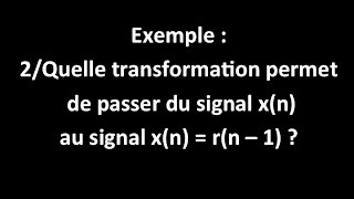 Ex 2 quelle transformation géométrique permet de passer de rn à xn  rn  1 [upl. by Eilrebmik]