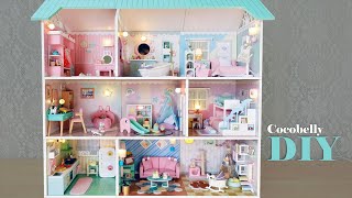 Nineinone DIY Miniature Dollhouse Crafts  Relaxing Satisfying Video [upl. by Lipman]