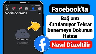 Facebookta Cant Connect Tap to Retry Hatası Nasıl Düzeltilir [upl. by Lasiaf314]