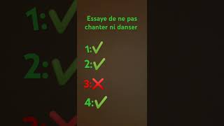 essaye de ne pas chanter ni danser [upl. by Nnod319]