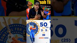 25 ma 50 Abhishek sharma🥵💥abhisheksharma indvssa cricket abcricinfo ipl shortsfeed highlights [upl. by Ches911]