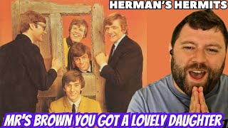 Hermans Hermits  Mrs Brown Youve Got A Lovely Daughter  REACTION [upl. by Harriett]