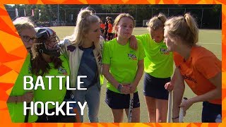 Battle Hockey met Lauren Stam en Caspar van Dijk  ZAPPSPORT [upl. by Ashley]