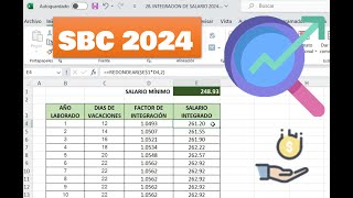 🛑¿CÓMO SE CALCULA EL FACTOR DE INTEGRACIÓN 💰NUEVO SALARIO BASE DE COTIZACIÓN 2024 Y SALARIO MINIMO [upl. by Arreis]