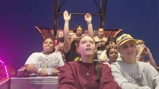 Me on the Pirate ship ride in Laporte Indiana county fair [upl. by Lamee725]