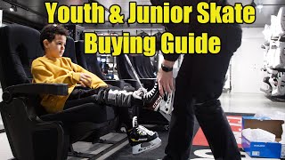 What You Should Know  Youth and Junior Hockey Skate Buying Guide [upl. by Kippie]