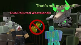 Tower Defense Simulator  Polluted Wasteland II  DUO TRIUMPH  NO Consumables  Roblox [upl. by Bronwyn149]