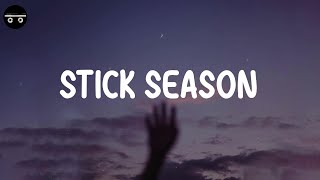 Noah Kahan  Stick Season Lyric Video [upl. by Pike761]